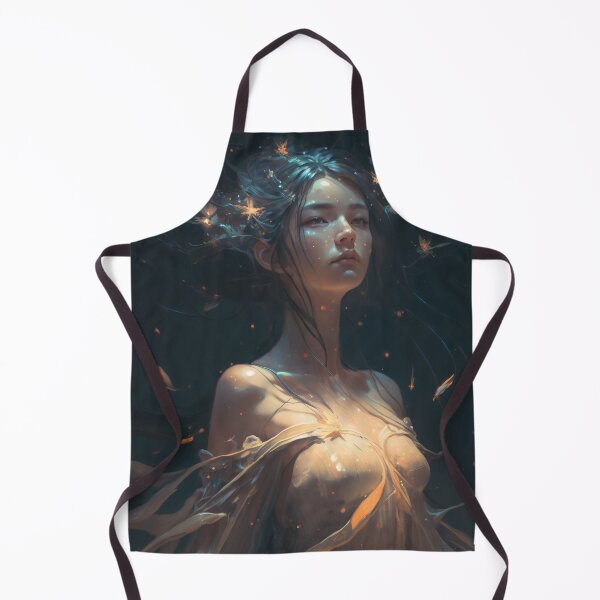 Item preview, Stellar Enchantress: The Celestial Goddess in a Flowing Gown designed and sold by oanaunciuleanu.