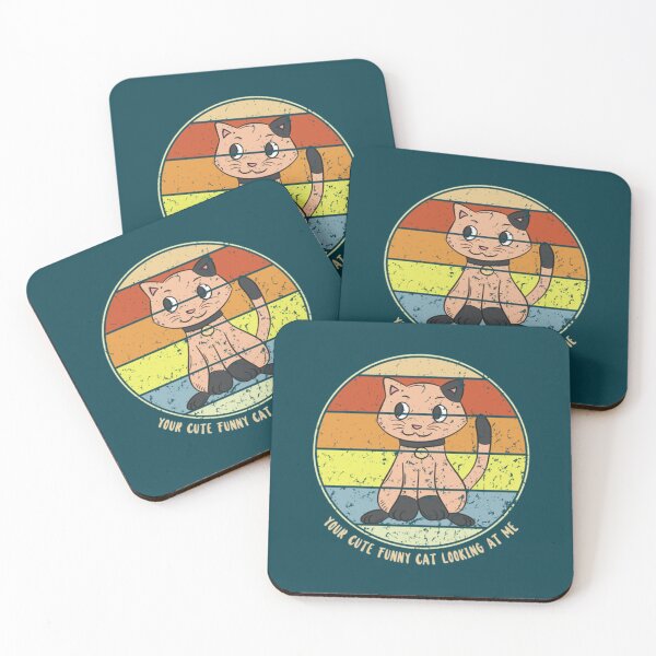 Item preview, your funny cute cat looking at me designed and sold by reremama.