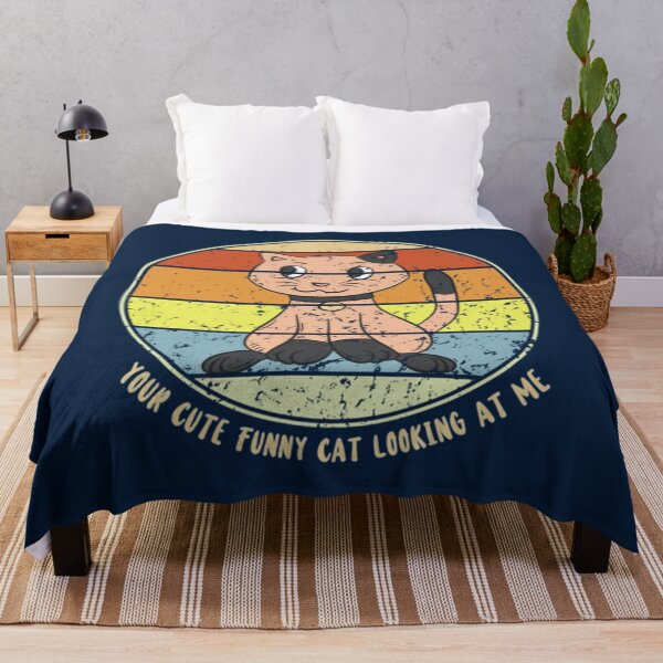 Item preview, your funny cute cat looking at me designed and sold by reremama.