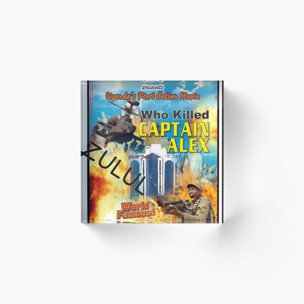 Who killed Captain Alex? Acrylic Block