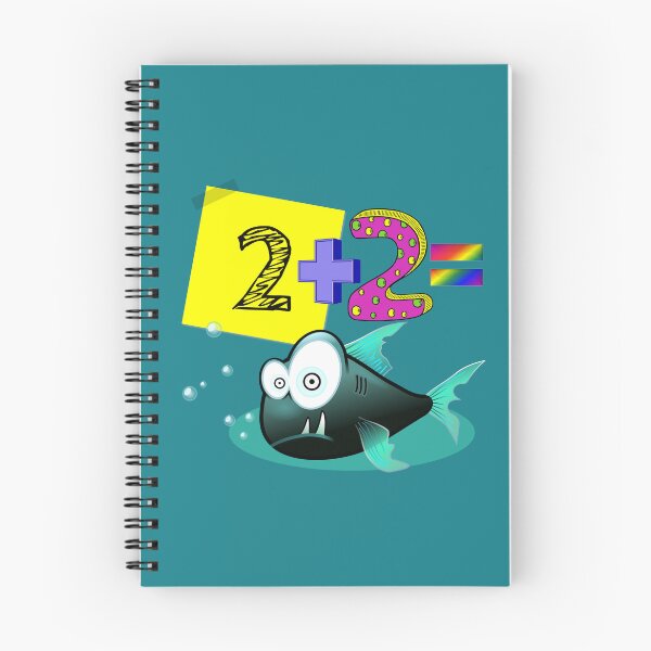 Item preview, 2+2=Fish designed and sold by SplendidThings.