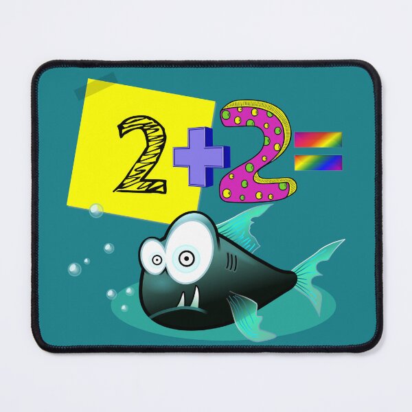Item preview, 2+2=Fish designed and sold by SplendidThings.