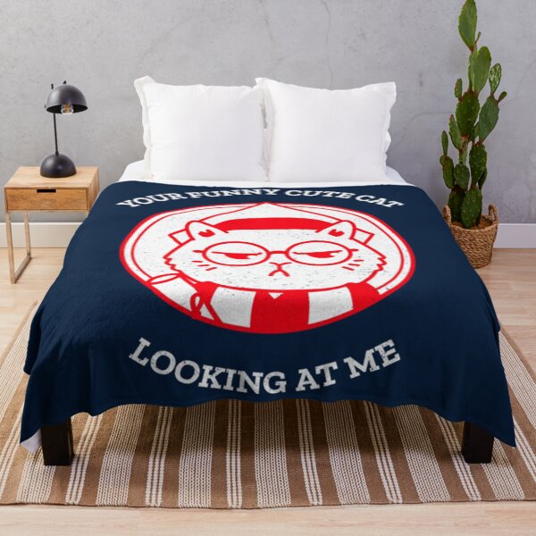 Item preview, YOUR FUNNY CUTE CAT LOOKING AT ME  FUNNY CAT MEMES  designed and sold by reremama.
