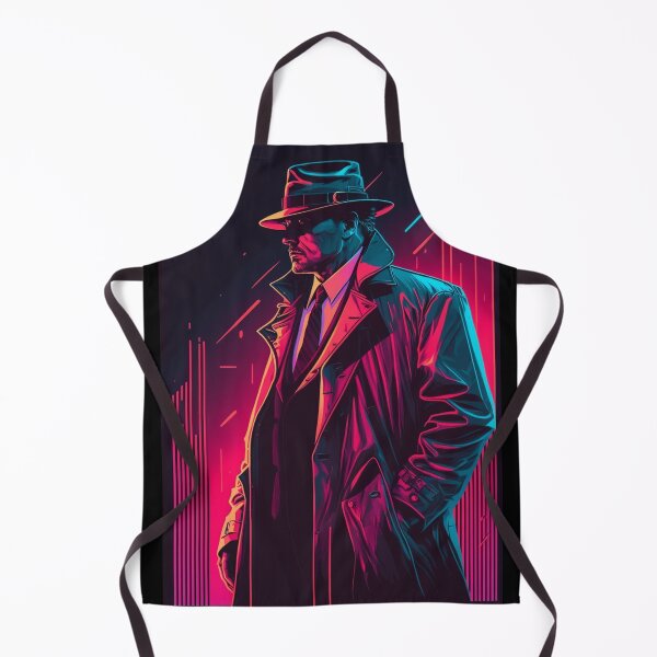 Item preview, Retrowave noir detective #3 designed and sold by RESToRAPTOR.