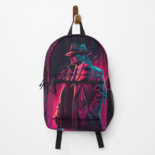 Item preview, Retrowave noir detective #3 designed and sold by RESToRAPTOR.