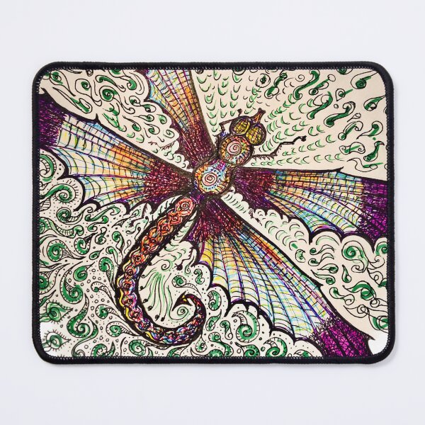 Artikelvorschau, Bote der Libelle entworfen und verkauft von Doodle Mind Journeys.