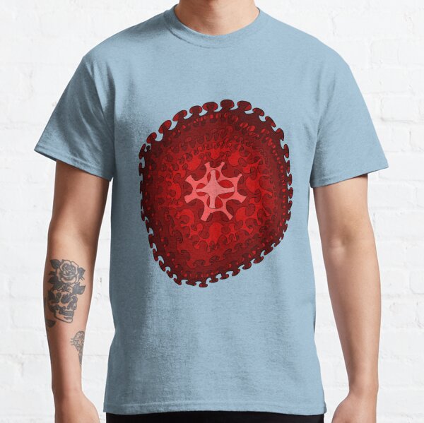 Men's Core Logo Classic T-Shirt in Red