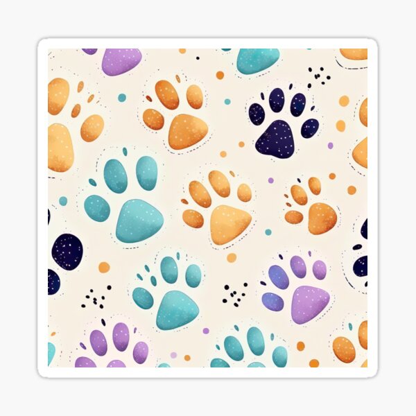 Item preview, dog footprints designed and sold by miraclestudio.