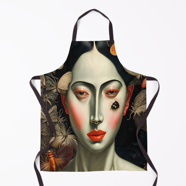 Item preview, The Dark and Ethereal Beauty of a Woman Surrounded by Insects designed and sold by GalihDA.
