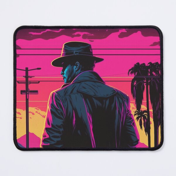 Item preview, Retro detective (Sunset) designed and sold by RESToRAPTOR.
