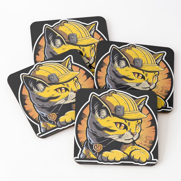 Item preview, Tough Feline Ready for Any Challenge designed and sold by DHNY.