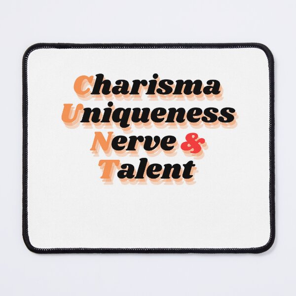 Item preview, Charisma, Uniqueness, Nerve and Talent. designed and sold by elatyaouishop.