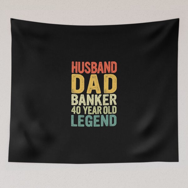 Item preview, Husband Dad Banker 40 Year Old Legend Shirt, 1983 Birthday Tee, Husband 40 Bday T-shirt, Funny 40th designed and sold by BobbieNordberg.