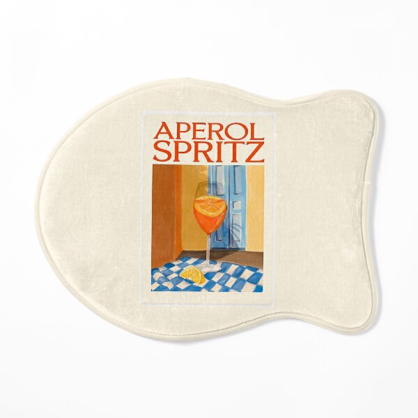 Aperol Spritz Glass Machine Embroidery Design 