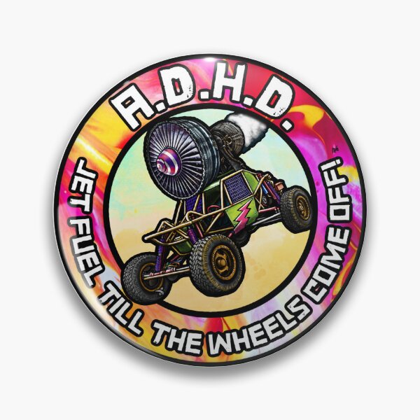 Item preview, ADHD: Jet Engine Strapped to an ATV designed and sold by FreyStrandDraws.