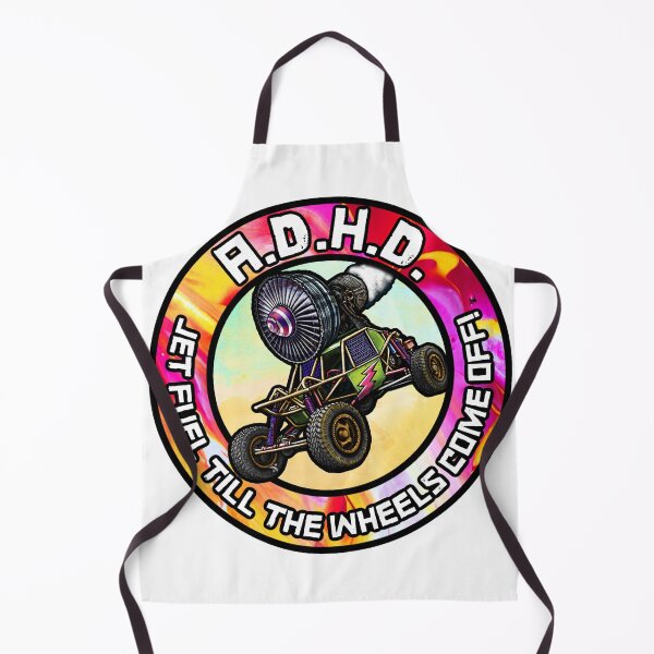 Item preview, ADHD: Jet Engine Strapped to an ATV designed and sold by FreyStrandDraws.