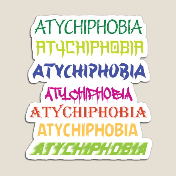 Item preview, Funny Art Atychiphobia Design Ventage Cool designed and sold by RAYOMI24.