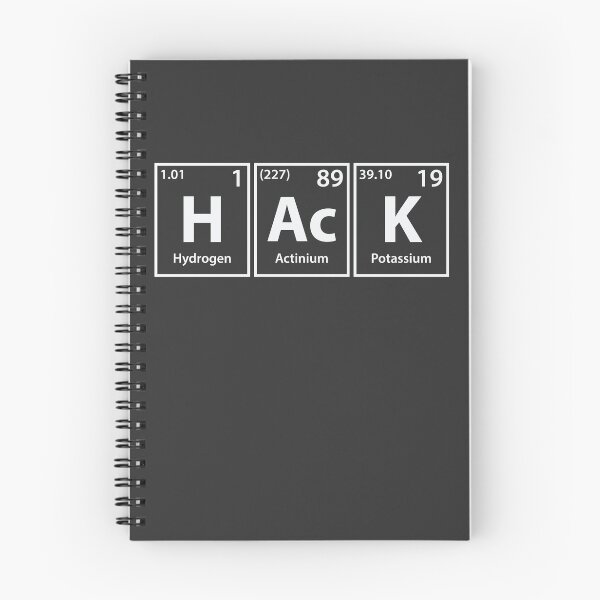 Item preview, Hack (H-Ac-K) Periodic Elements Spelling designed and sold by cerebrands.