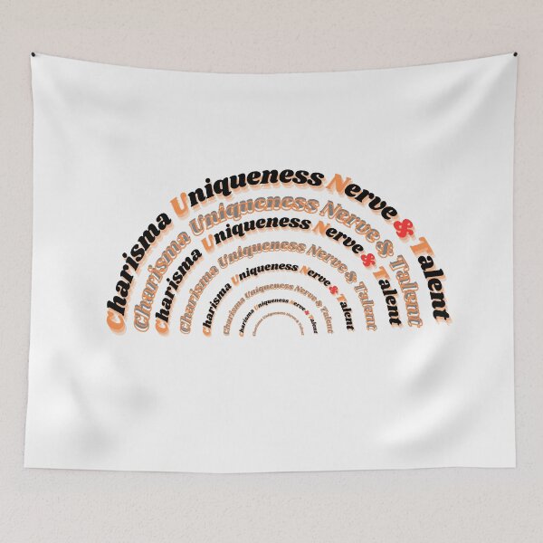Item preview, Charisma, Uniqueness, Nerve and Talent. designed and sold by elatyaouishop.