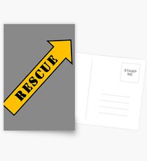 FIGHTER RESCUE Postcards