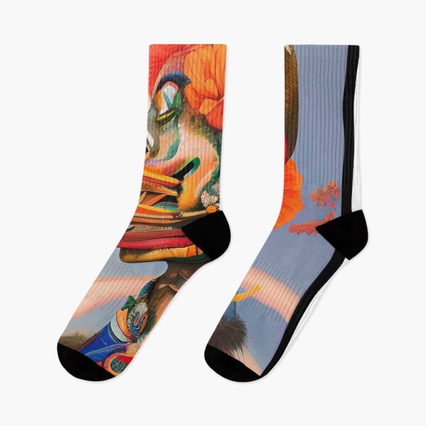 Item preview, African Samurai Warrior Floral Abstract designed and sold by mghtymvrk2040.