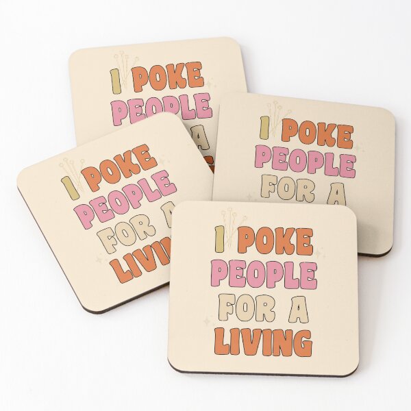 Item preview, I Poke People For a Living - Funny Acupuncturist designed and sold by GasparArts.