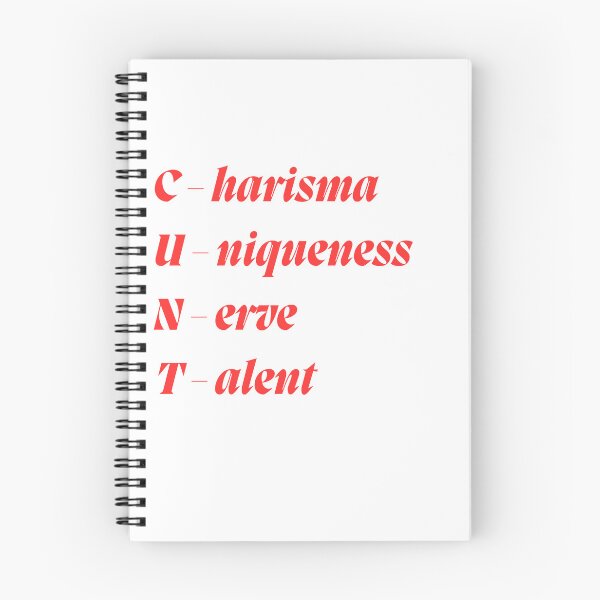Item preview, Charisma Uniqueness Nerve and Talent . t-shirt designed and sold by MOELYA.