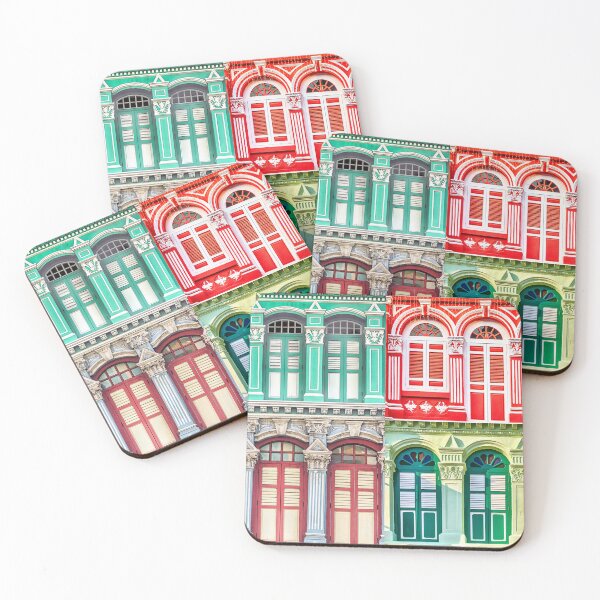 Item preview, Singapore, Heritage Shophouses of Singapore designed and sold by John Seaton Callahan.