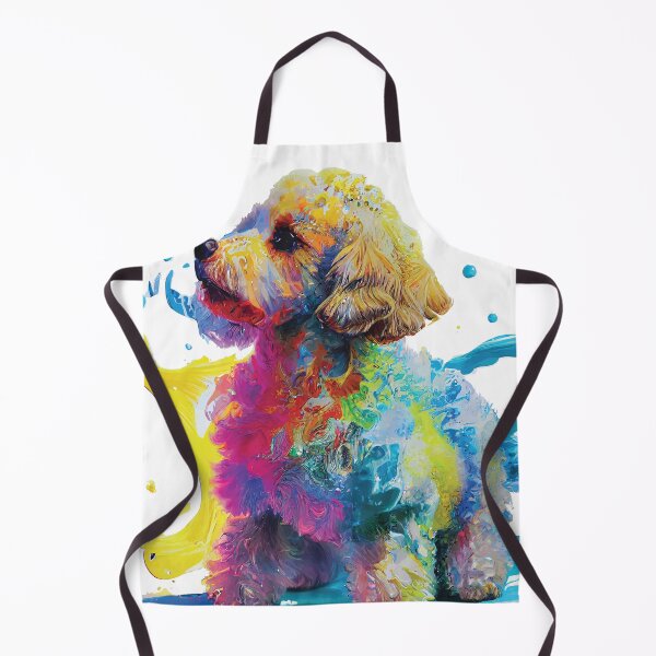 Item preview, An Adorable Baby Cavapoo Puppy - Animals in Vibrant Color designed and sold by GVRDesign.