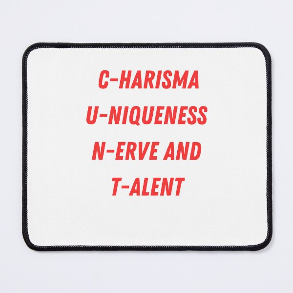 Item preview,  charisma, uniqueness, nerve, and talent, classic t-shirt designed and sold by elatyaouishop.
