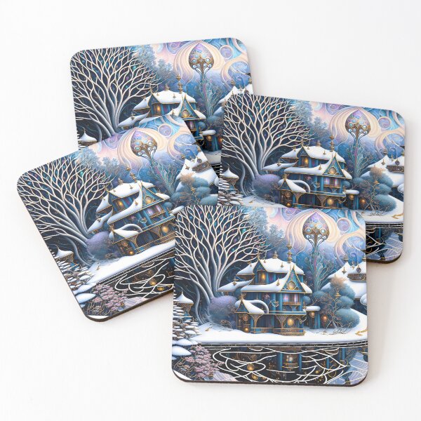 Item preview, A Whimsical Winter Scene. designed and sold by michel bazinet.