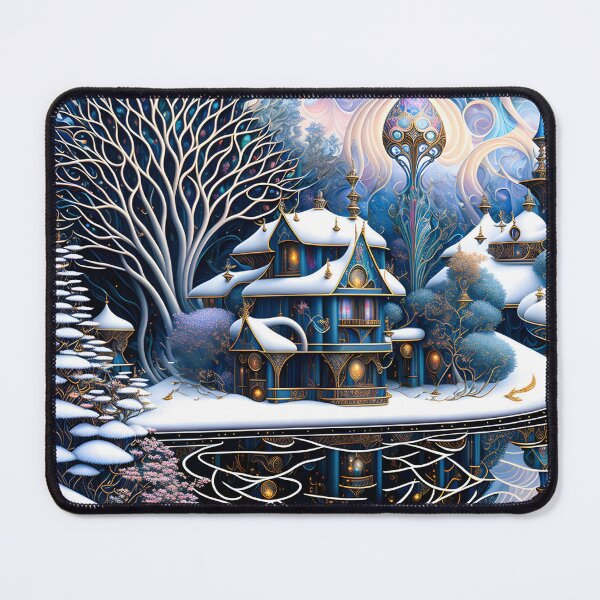 Item preview, A Whimsical Winter Scene. designed and sold by michel bazinet.