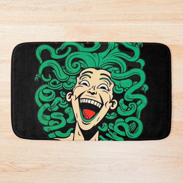 Item preview, T-shirt Medusa laughing cartoon  designed and sold by DanniJordan.