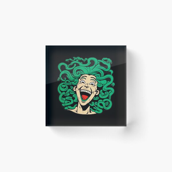 Item preview, T-shirt Medusa laughing cartoon  designed and sold by DanniJordan.