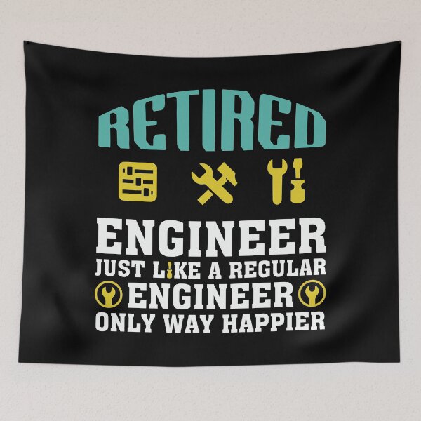 Item preview, Retired Engineer Funny designed and sold by Socmedtech.