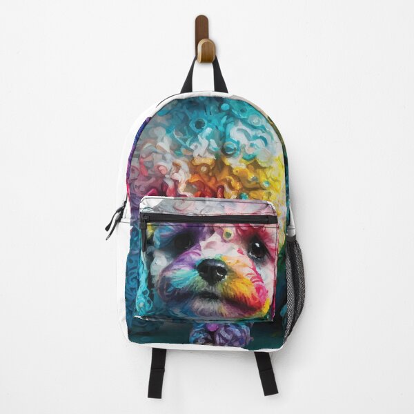 Item preview, A Rainbow Painted Golden Cavapoo Puppy - Animals in Vibrant Color designed and sold by GVRDesign.
