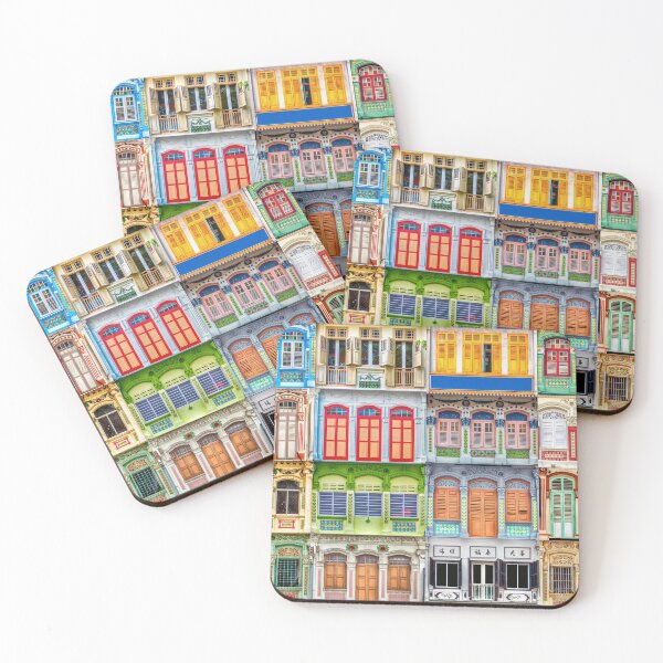 Item preview, Singapore, Heritage Shophouses of Singapore designed and sold by John Seaton Callahan.