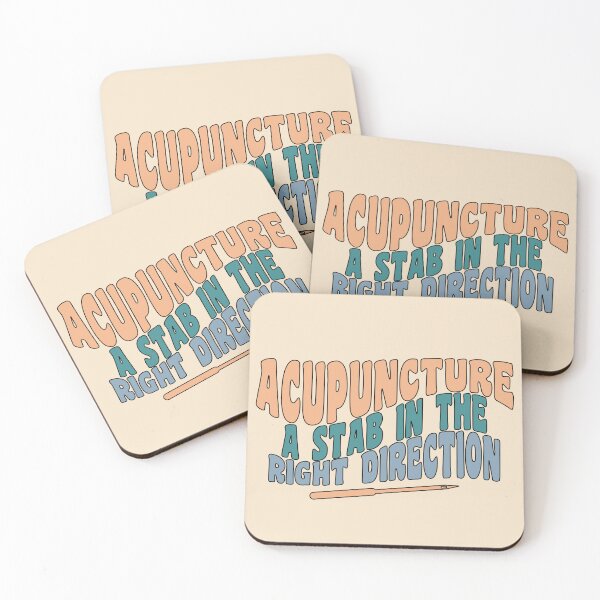 Item preview, Acupuncture A Stab In The Right Direction - Funny Acupuncturist designed and sold by GasparArts.