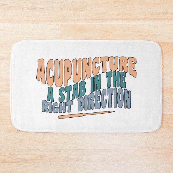Item preview, Acupuncture A Stab In The Right Direction - Funny Acupuncturist designed and sold by GasparArts.