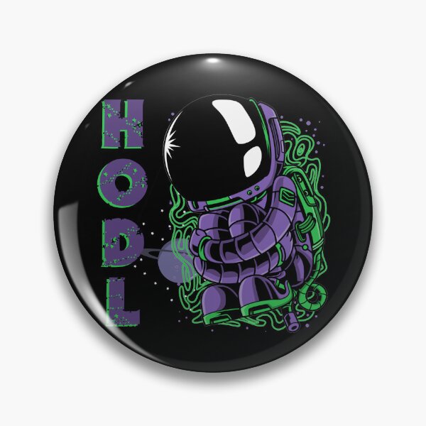 Item preview, HODLnaut Space Stonk Holder Floating in Space designed and sold by SplendidThings.
