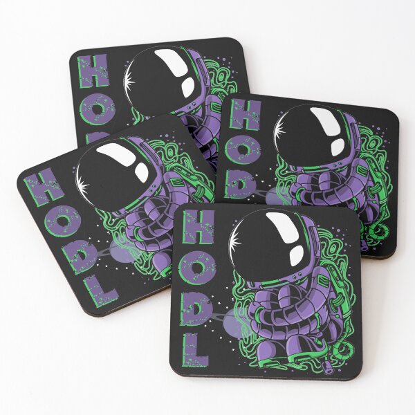 Item preview, HODLnaut Space Stonk Holder Floating in Space designed and sold by SplendidThings.