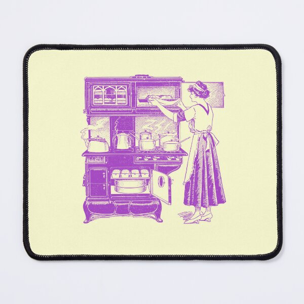 Item preview, Woman in kitchen cooking designed and sold by pinkyfish1010.