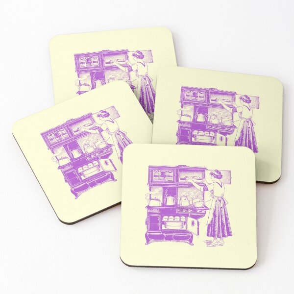 Item preview, Woman in kitchen cooking designed and sold by pinkyfish1010.