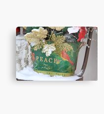 Peace on Earth - Winter wonder Metal Print