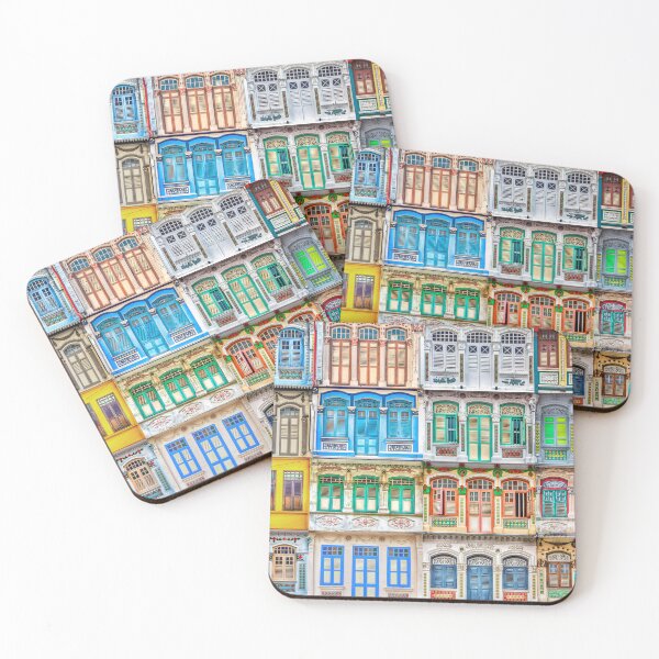 Item preview, Singapore, Heritage Shophouses of Singapore designed and sold by John Seaton Callahan.