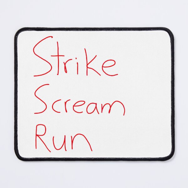 Item preview, Self Defence with Toby Flenderson: Strike Scream Run  designed and sold by Surplus Weird.