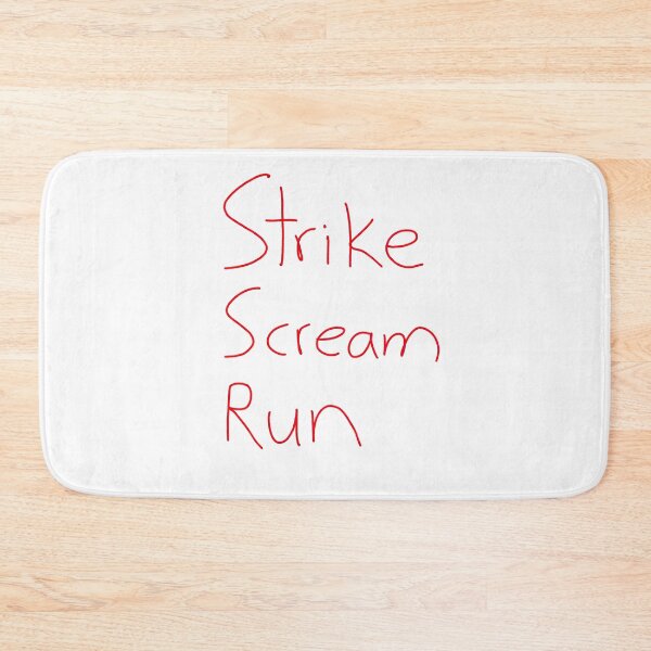 Item preview, Self Defence with Toby Flenderson: Strike Scream Run  designed and sold by Surplus Weird.