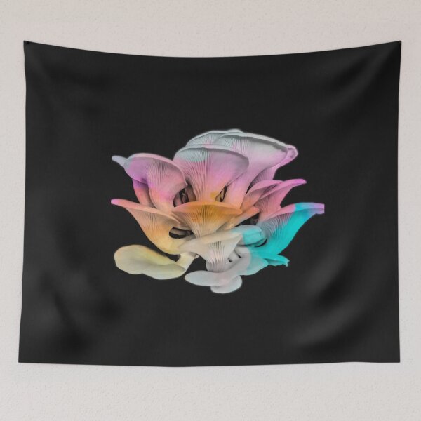 Item preview, Colorful Oyster mushroom T Shirt designed and sold by Bright-Marque.