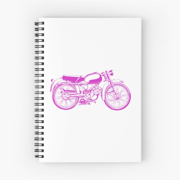Item preview, Vintage motorcycle art designed and sold by pinkyfish1010.