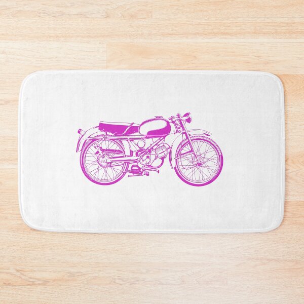 Item preview, Vintage motorcycle art designed and sold by pinkyfish1010.